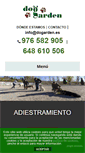 Mobile Screenshot of dogarden.es